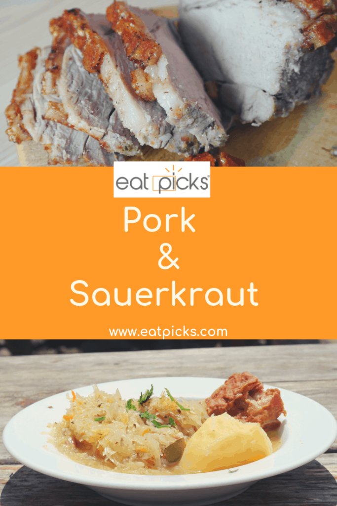 Pork and sauerkraut a traditional PA Dutch New Year day Meal. #holidaymeals