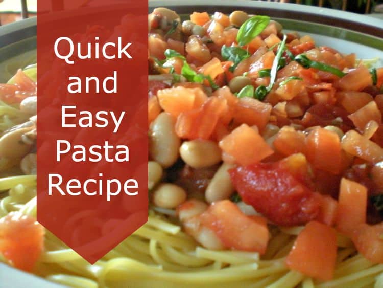 quick easy pasta recipe