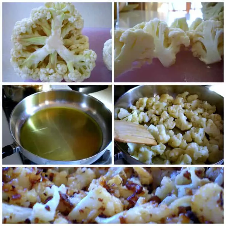 how to make fried cauliflower