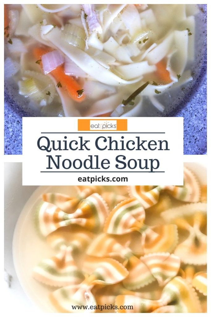 Easy Chicken noodle soup recipe