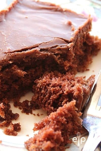 Texas chocolate sheet cake