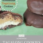 Homemade Tagalong Cookies are full of peanut butter, chocolate and sugar cookie!