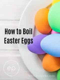 How to Boil Easter Eggs