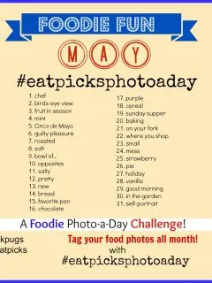Eatpicks May Foodie Photo a Day Challenge