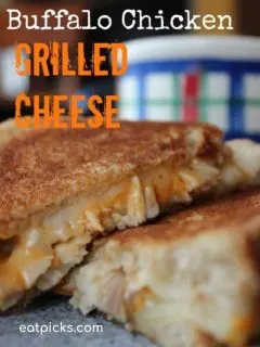 Buffalo Chicken Grilled Cheese Sandwich Featured