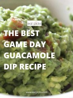 The Best Game Day Guacamole Dip