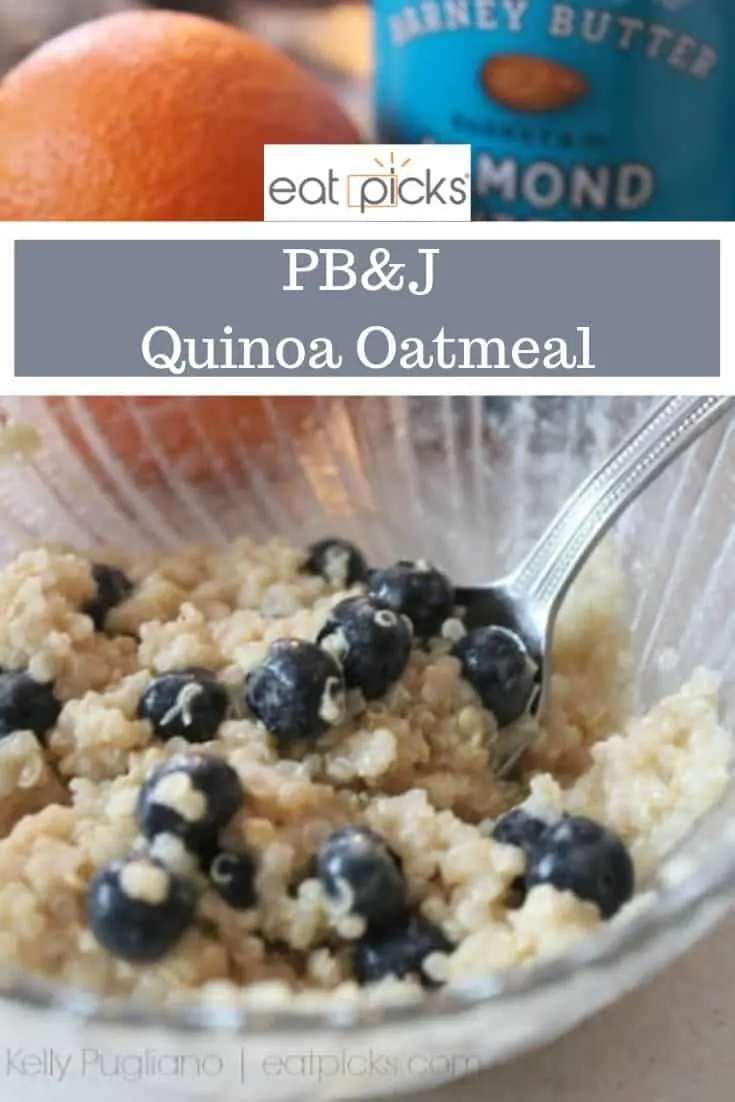PBJ Quinoa Oatmeal is great alternative for oat sensitivity