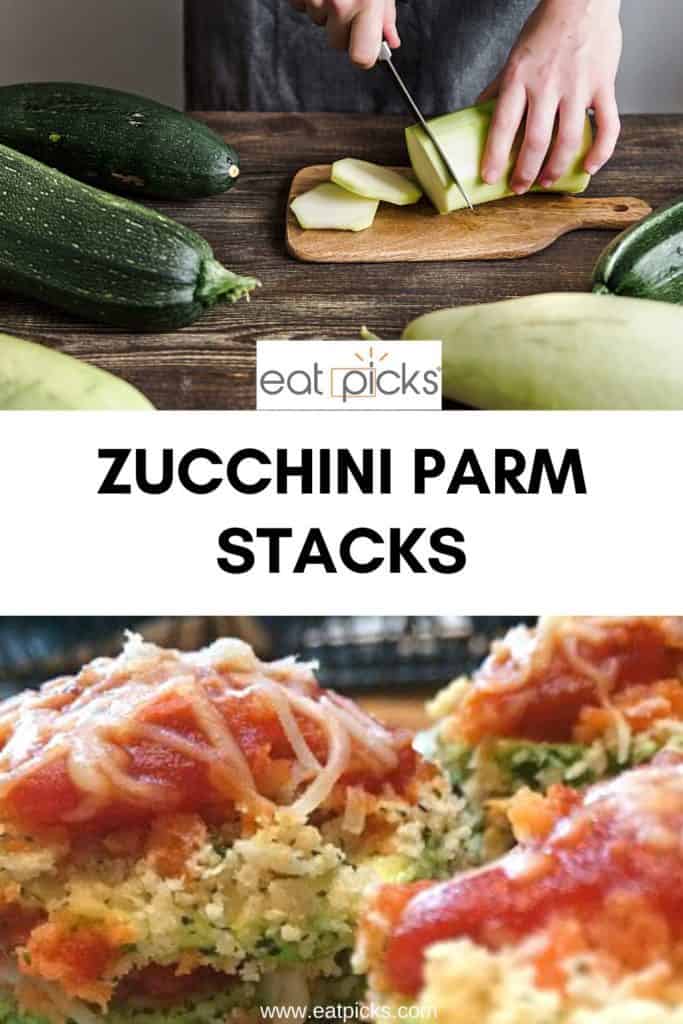 Zucchini Parm Stacks
