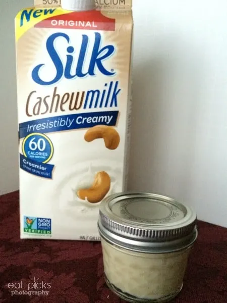 Silk Cashew Milk Custard