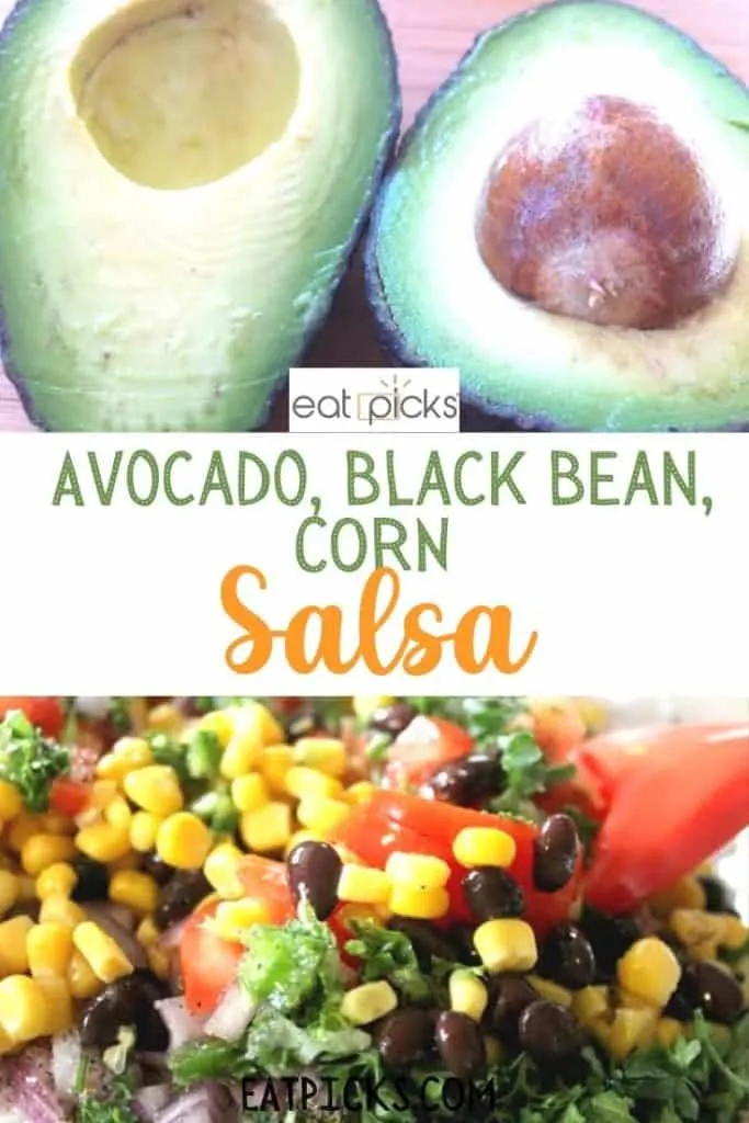 Avocado Black Bean & Corn Salsa