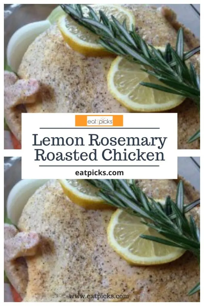 Lemon Rosemary Chicken Roasted