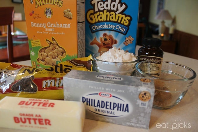 Chocolate Chip Cheese Ball Ingredients
