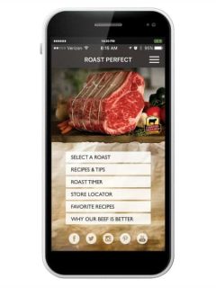 roast perfect App HOME PAGE