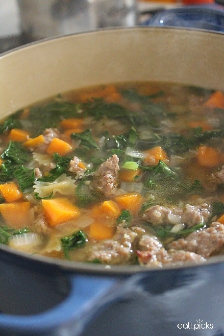 sausage kale soup