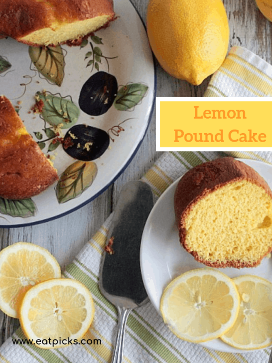 Lemon Pound Cake in Bundt Pan is a desert perfect for Lemon lovers everywhere! #Lemons #lemonbundtcake