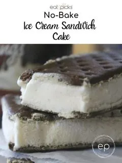 No-Bake Ice Cream Sandwich Cake recipe is easy dessert to make for cookout or potluck dinner.