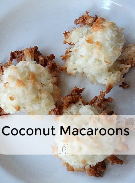 Simple Coconut Macaroons are naturally gluten free and easy cookie to bake for a quick treat.