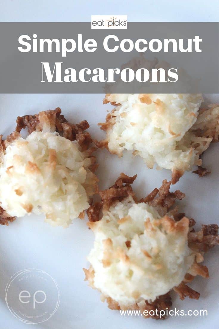 Simple Coconut Macaroon Cookies