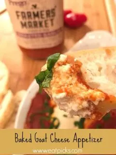 Baked Goat Cheese Appetizer is a simple yet elegant way to serve a unique treat to family and guests.