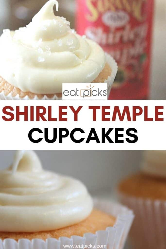 Shirley Temple Cupcakes
