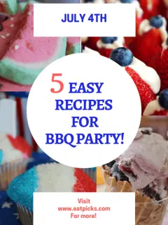 5 Easy dessert recipes for BBQ