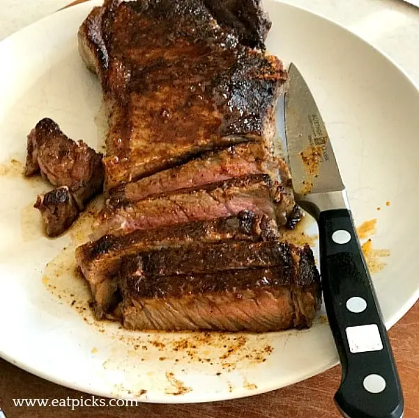 Sliced London Broil is best after allowing to rest for 5-10 minutes. 
