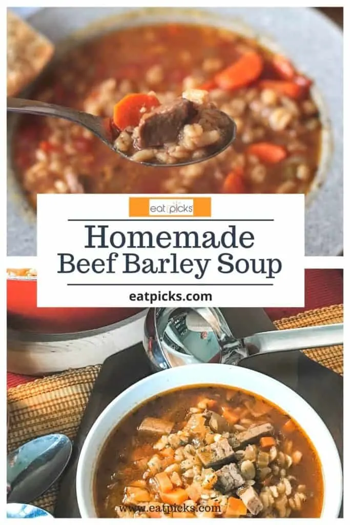 Homemade Beef Barley Soup