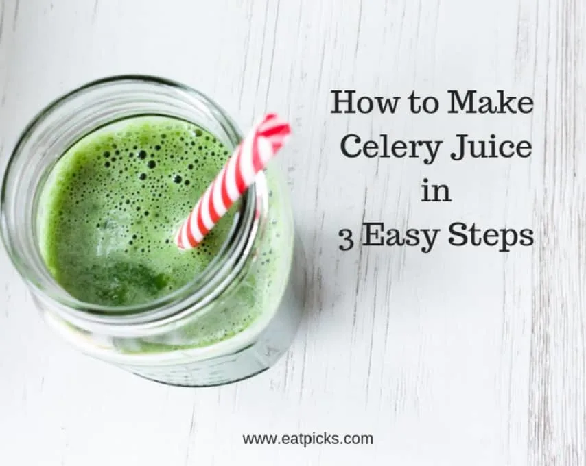 udrydde Stå sammen hjerte How to Make Celery Juice in 3 easy Steps | Eat Picks