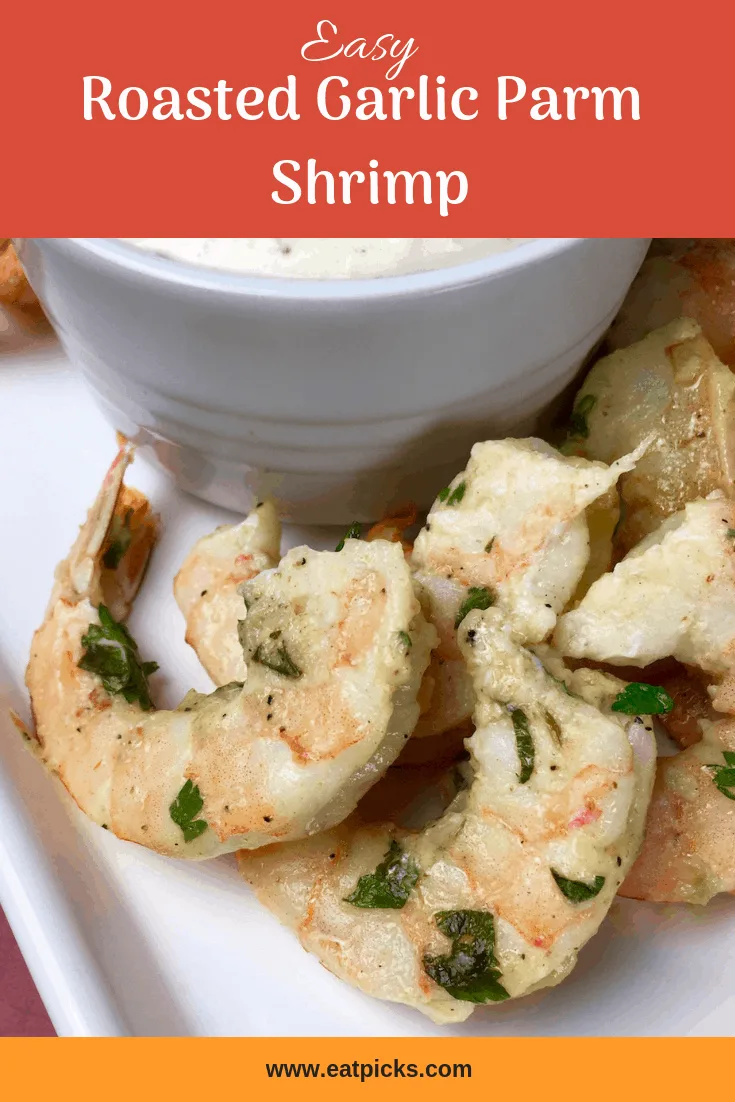 Roasted Garlic Parm Shrimp
