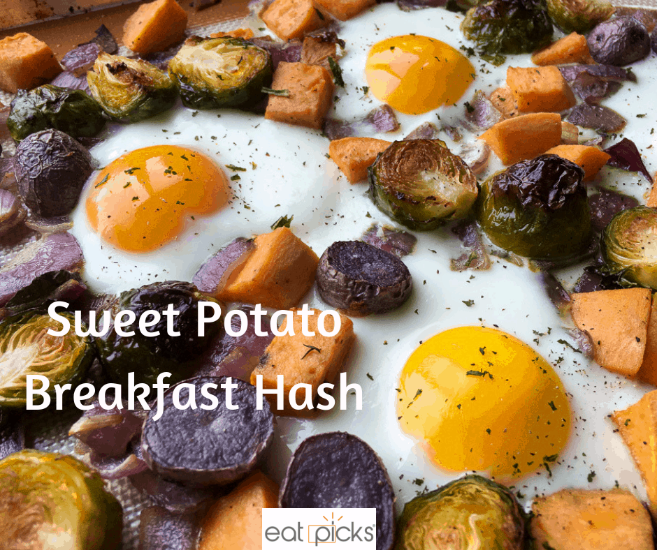 Sweet Potato Breakfast Hash Roasted