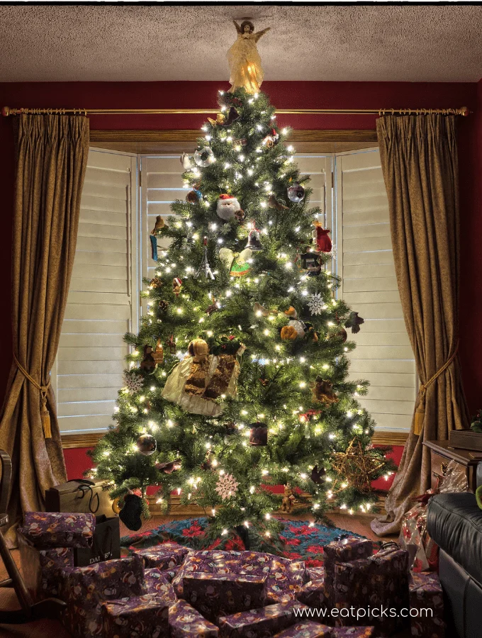 Real Christmas Tree takes a little care, but can last long through the season with 4 easy steps. #RealChristmasTree #holidayseason