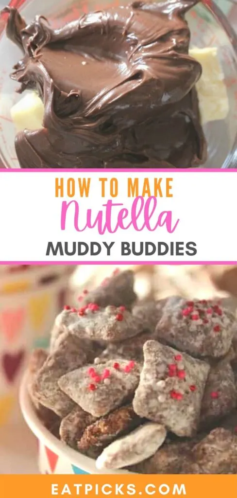 How to make Nutella Muddy Buddies