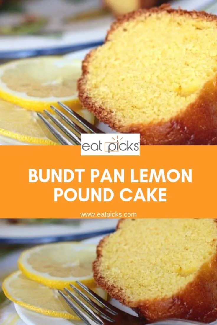 Slice of Lemon Pound Cake Pin Image