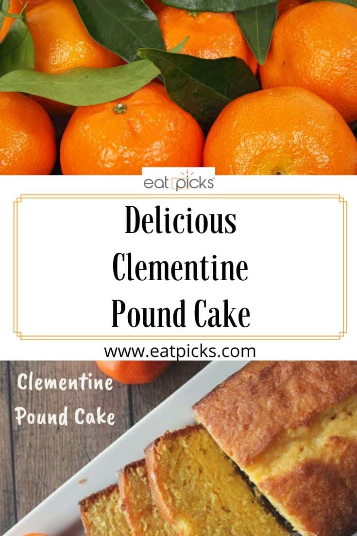 Clementine Pound Cake