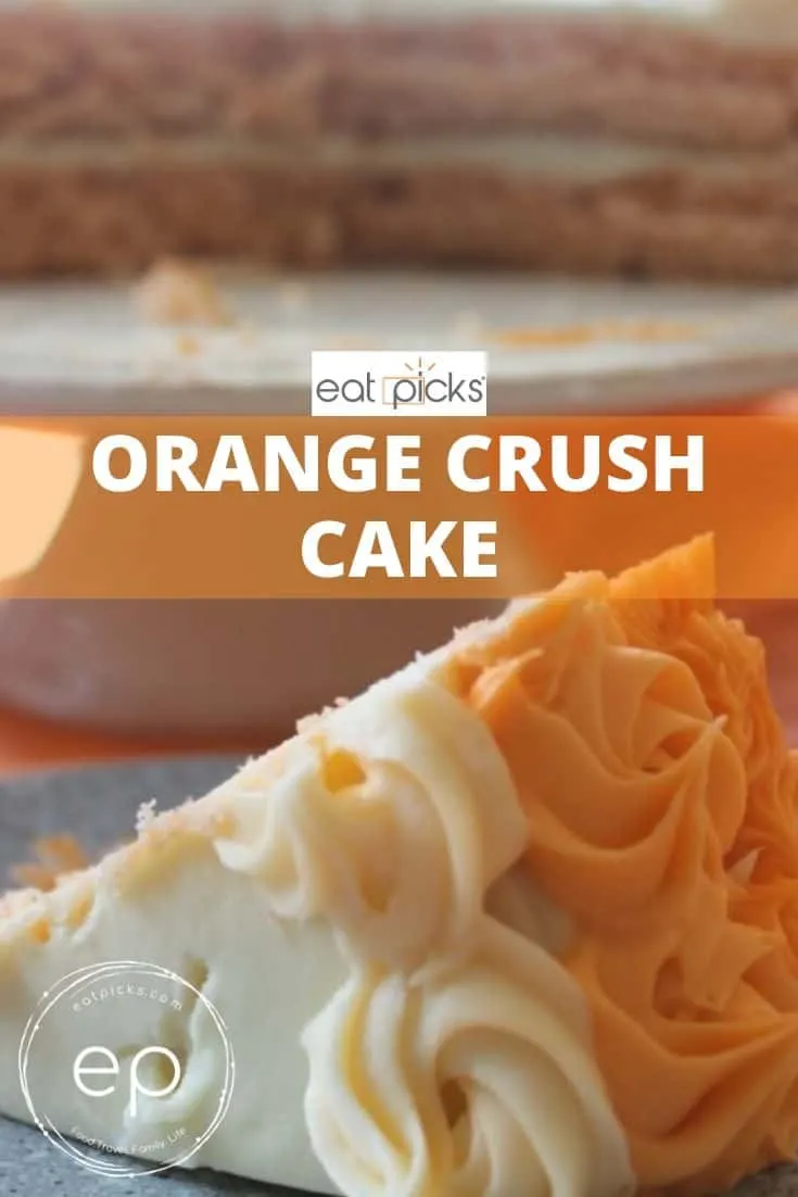orange crush cake slice