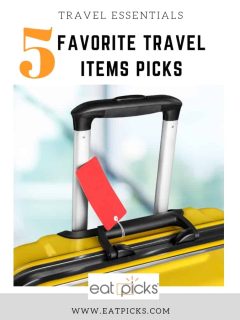 5 FAvorite Travel items picks Suitcase