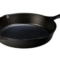 Lodge Cast Iron Skillet, Pre-Seasoned and Ready for Stove Top or Oven Use, 10.25