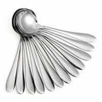 Eslite Large Soup Spoons/Stainless Steel Bouillion Spoons,12-Piece,7.7 Inches