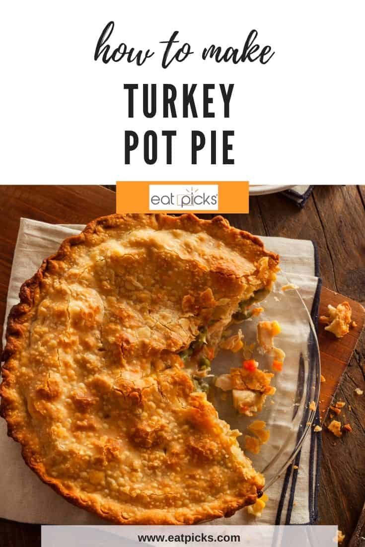 Turkey Pot Pie on table