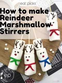 Marshmallow Reindeer Stirrers