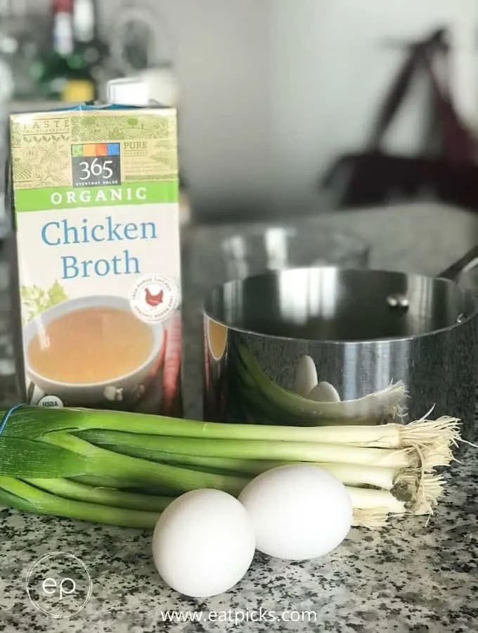 super easy egg drop soup ingredients