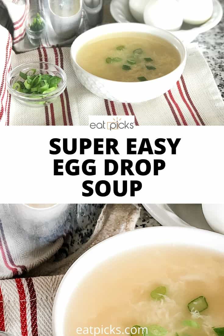 Super Easy Egg Drop Soup