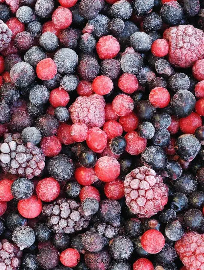 Frozen berries 