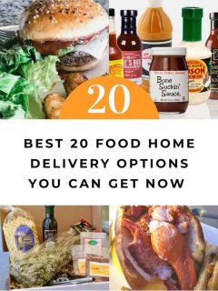 20 home food deliveries