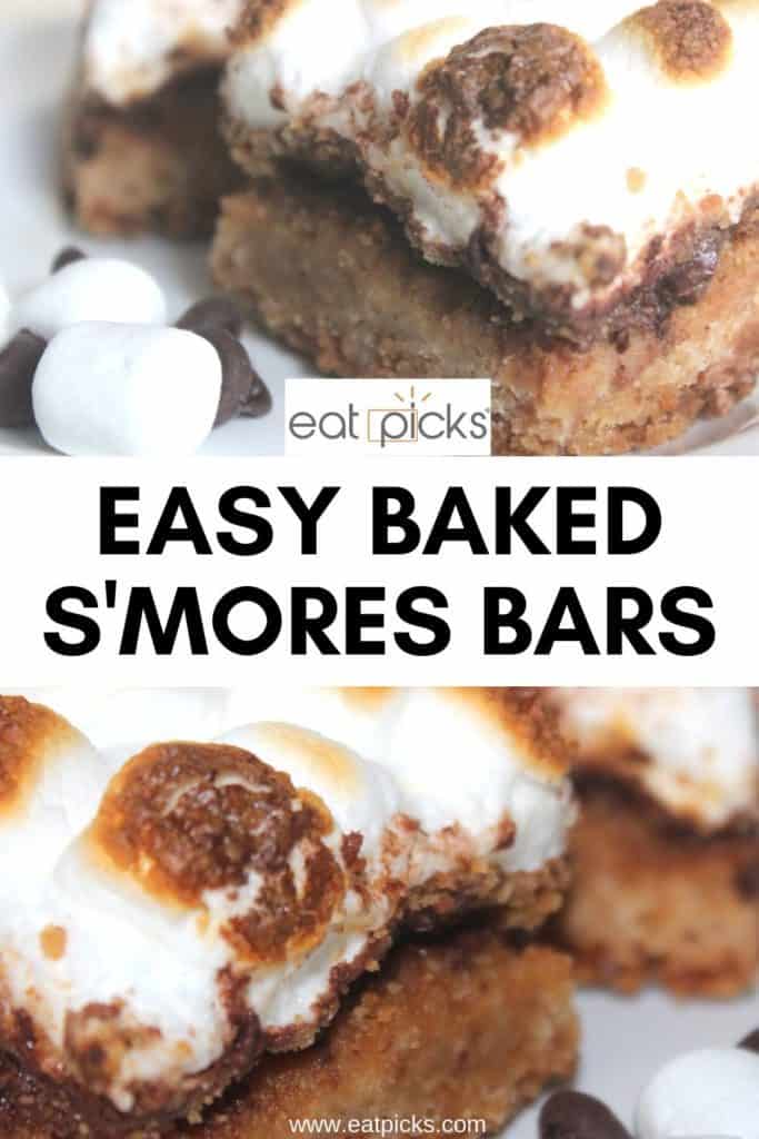 Easy baked smores bars