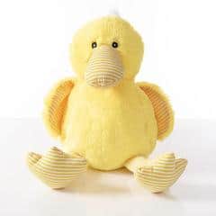 Yellow Ducky Plush Dog Toy