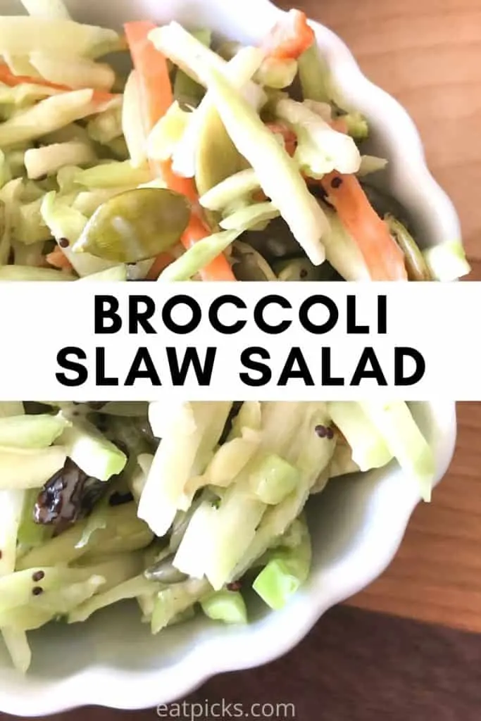 Healthy Broccoli Slaw Salad