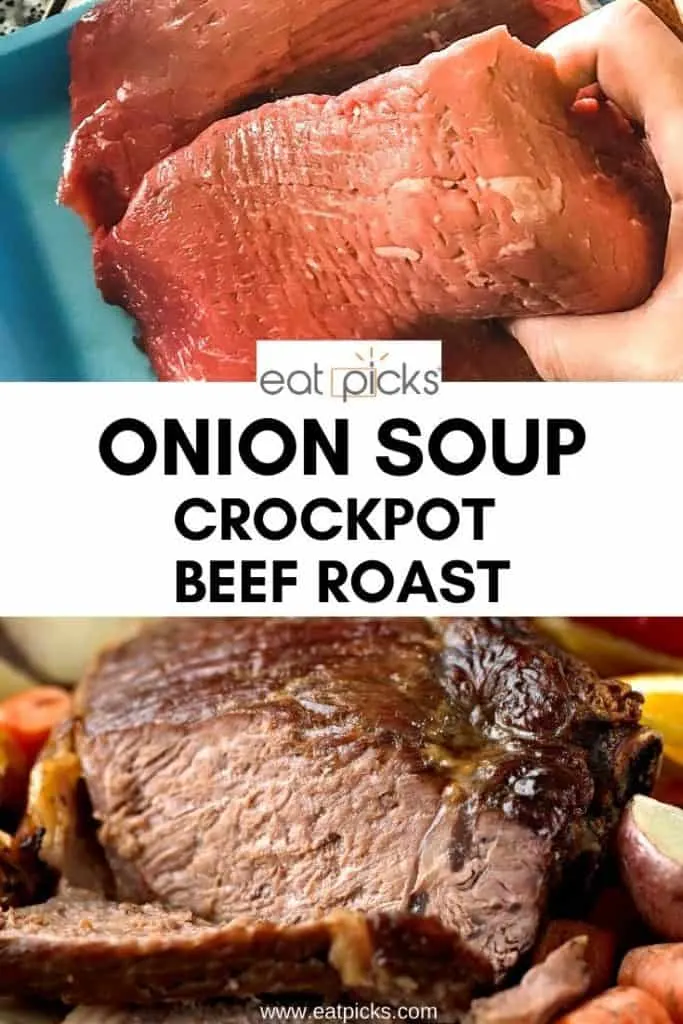Onion Soup Crockpot Beef roast