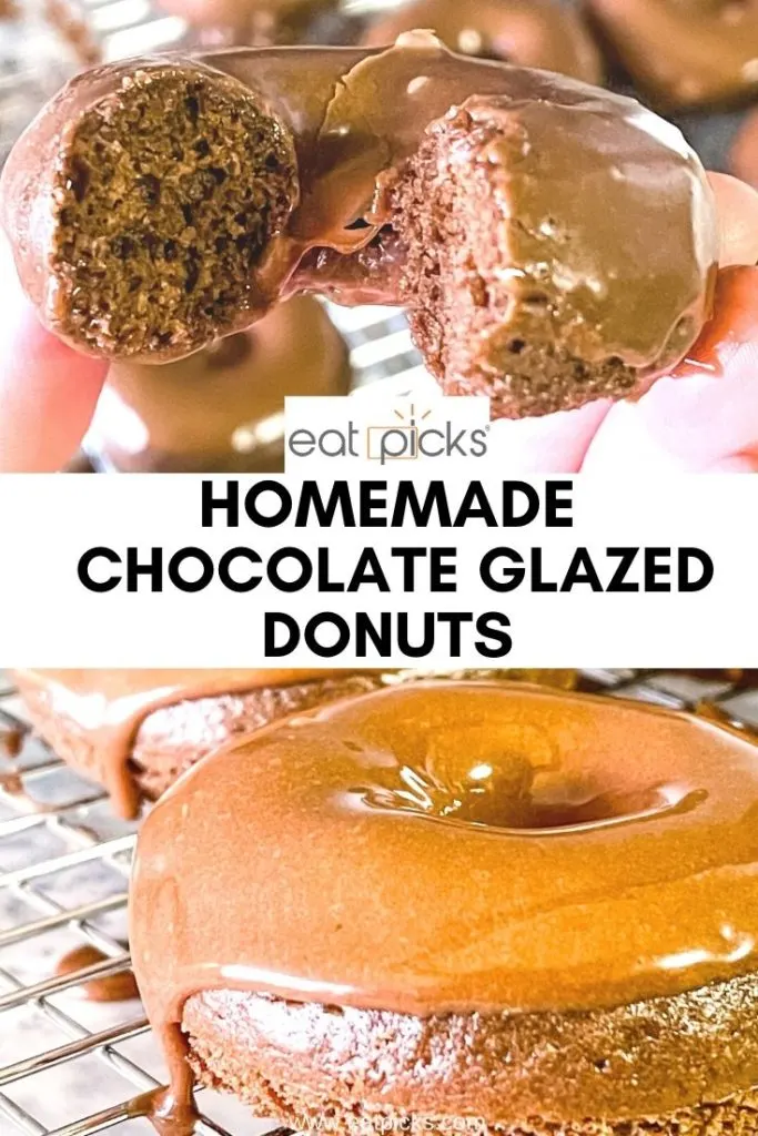 homemade chocolate glazed donuts