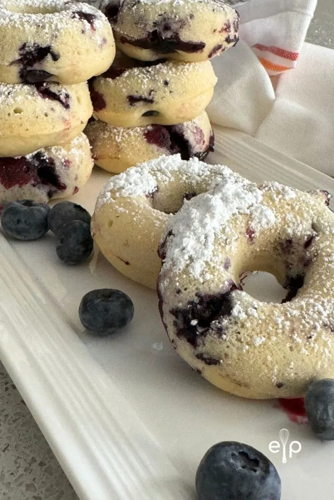 baked blueberry donut recipe